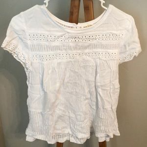 White blouse top!!